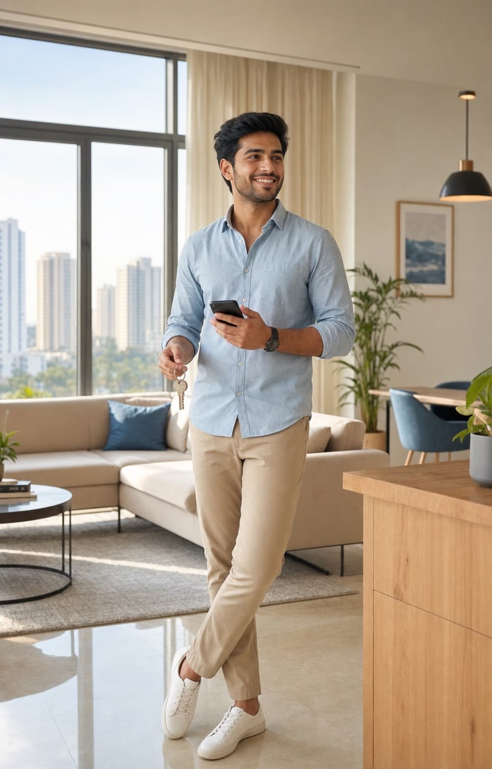 Tenant enjoying a seamless rental experience in a modern home